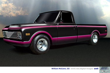 Black Raspberry Rush 'Live Paint'