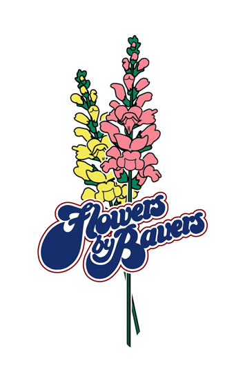 Flowers by bauers Logo (Color)