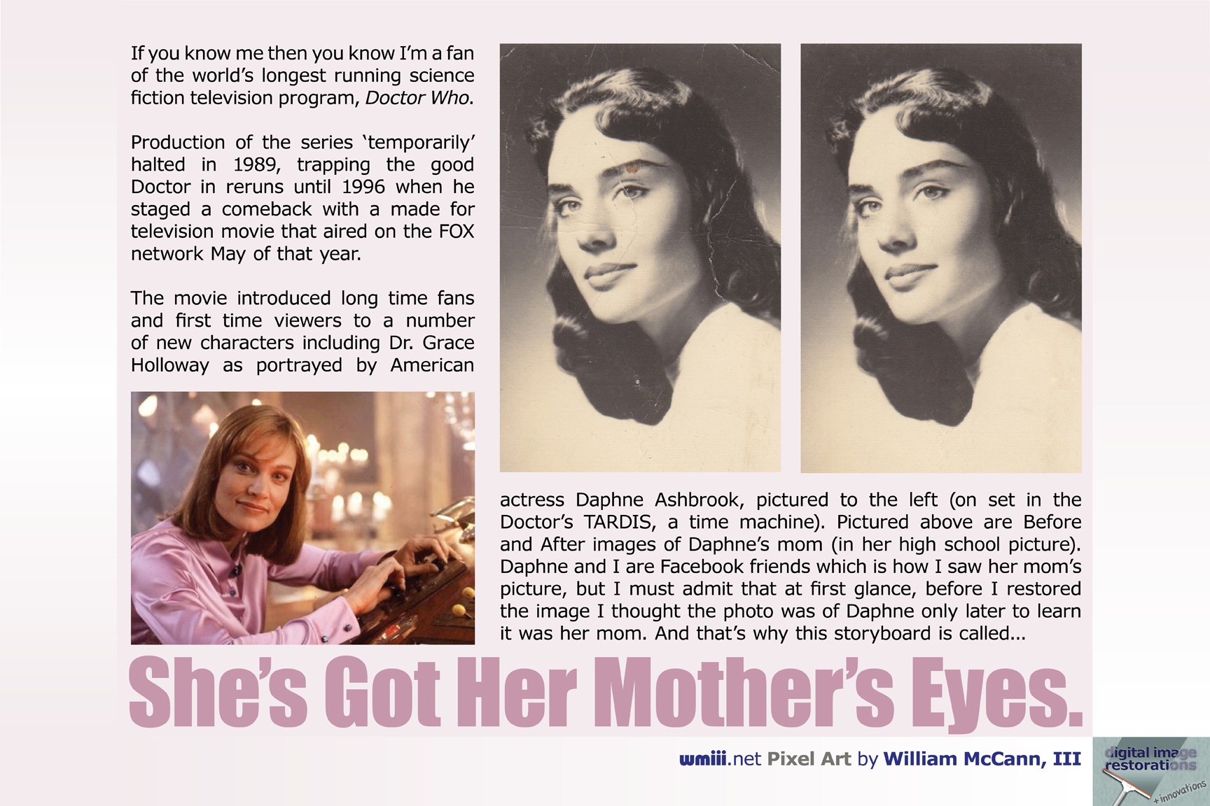 She's Got Her Mother's Eyes