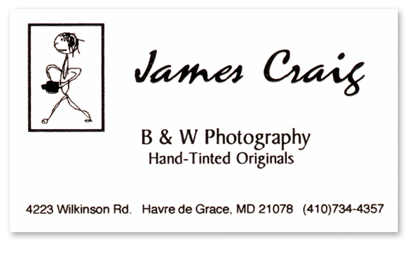 James Craig Business Card