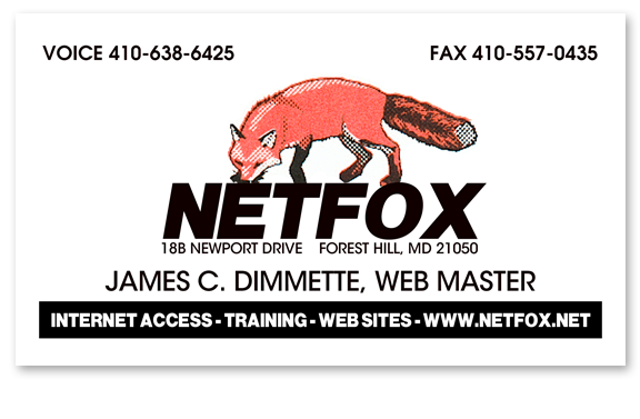 Netfox Business Card