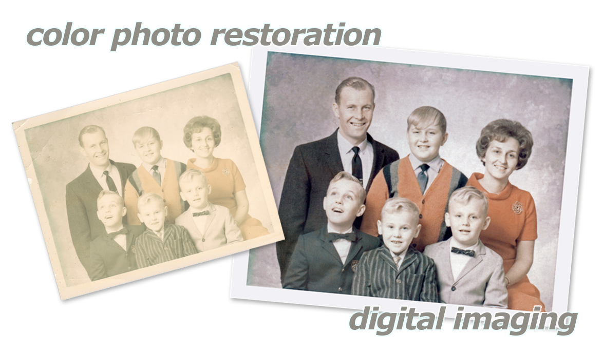 Color Photo Restoration Slide