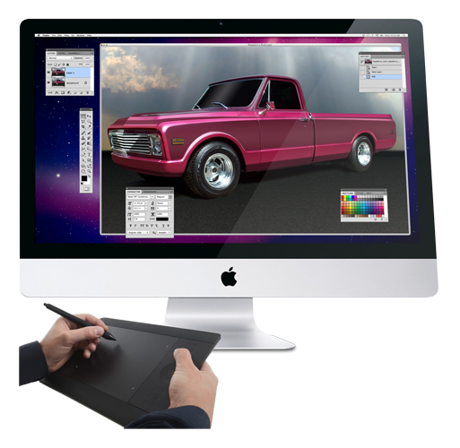 Digital Paint on Wheels